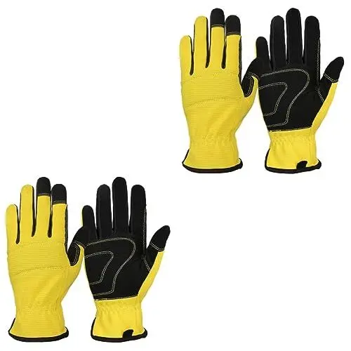 Produktbild: UKCOCO 2 Paar Krankenhaushandschuh Kfz-handschuh Laborhandschuh Untersuchungshandschuhe Aus Nitril Tattoo-handschuh Sicherheitshandschuhe Einweg-vinylhandschuh Atmungsaktiv Arbeit