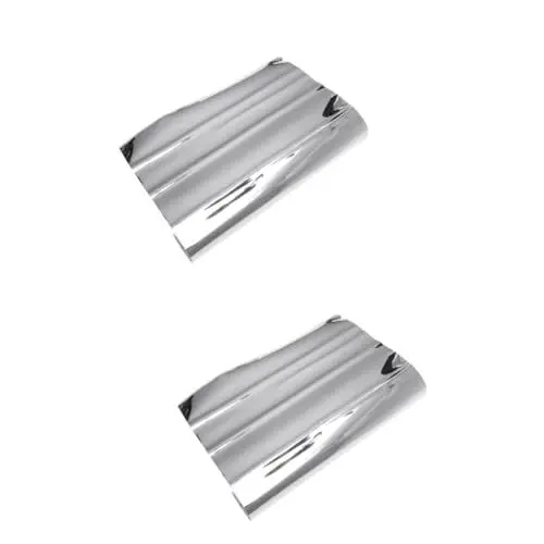Produktbild: 2 Stk lichtspiegel wandspiegel badezimmerspiegel mit spiegelfolien badspigel bathroom mirrors schmuckspiegel dekospiegel garderobenspiegel aufkleber entfernbar Spiegel aus Acryl