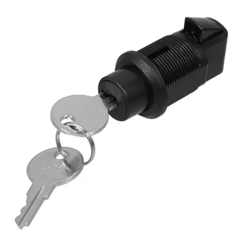 Produktbild: UKCOCO 2 Sätze Push-lock Drücken Kunststoffschränke Druckverschluss Druckknopfverriegelung Für Handschuhfach Schnelle Veröffentlichung Druckknopf Für Schränke Elektrische Box Abs Push-typ