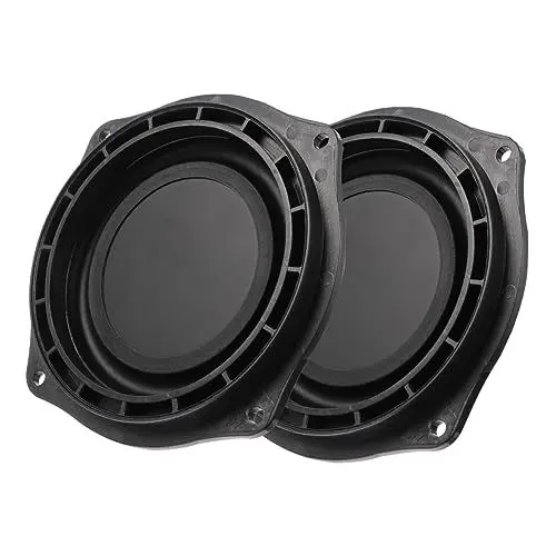 Produktbild: UKCOCO 2 Stück 4 Lautsprechervibration Bass-vibrationsmembran Tieftöner Kühlermembran Lautsprecher Passiver Kühlerwechsel Woofer Vibrationsplatte Autokühler Eisen Schalenplatte Trompete