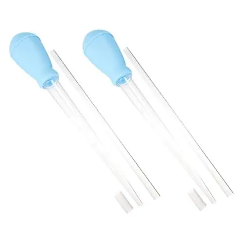 Produktbild: UKCOCO 2 Stück Manuelle Aquarium-wasserwechsel-tropfpipette, Saubere Pipette, Aquarium-reinigungsabfallentferner Für Kleine Tanks Und Betta-fische