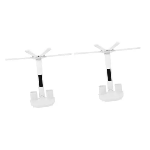 Produktbild: UKCOCO 2st Leseleuchte Schöner Halter Schreibtischlampe Tischlampe Für Den Schreibtisch Usb-lesetischlampe Lampe Für Schreibtischästhetik Dimmbare Tischlampe Led Büro Augenlicht Plastik