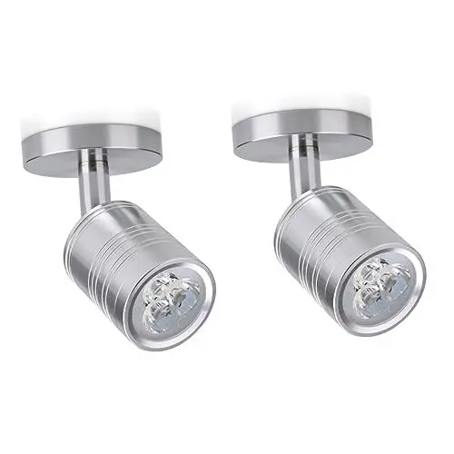 Produktbild: UKCOCO 2st Schienenbeleuchtungsköpfe Schienenleuchten Led-deckenstrahler Für Den Innenbereich Led-deckenstrahler Im Innenbereich Led-leuchte Innenleuchten Oberfläche Montiert Scheinwerfer