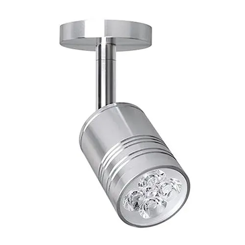 Produktbild: UKCOCO 360-Grad-Drehscheinwerfer LED-Schaufensterlampe led- küche beleuchtung led vitrinenbeleuchtung Vitrinenlampe Oberfläche montiert Anzeigelicht Weiche Biegung