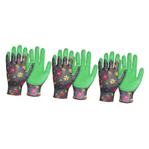 Produktbild: UKCOCO 3 Paar Gartenhandschuhe Herren Arbeitshandschuhe Arbeitshandschuhe Für Damen Arbeitshandschuhe Für Herren Arbeitshandschuhe Für Herren Gartenhandschuhe Arbeitshandschuhe