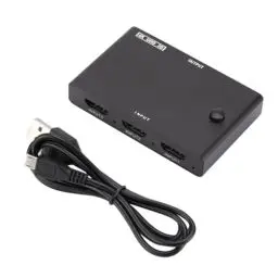 Produktbild: UKCOCO 3 -umschalter Video-Splitter-hub Videokonverter Video-wahlschalter Monitor-Splitter Splitter-konverter Video- -Splitter Umschalter Für Monitor Ausrüstung 4k Abs Kamera