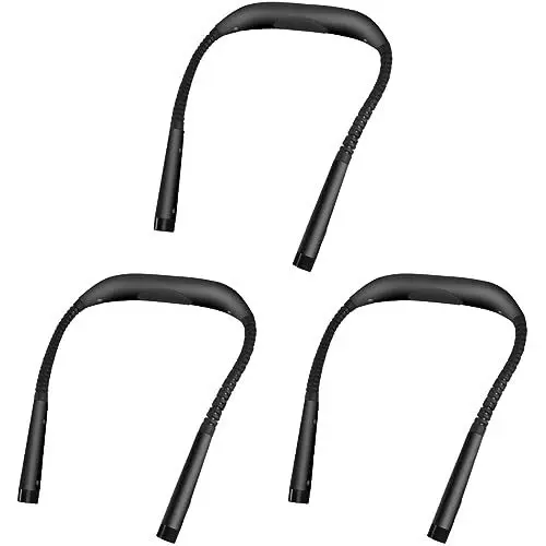 Produktbild: UKCOCO 3st Camping-taschenlampe Nackenlicht Umarmung Licht Buchlicht Zum Lesen Buch Leselicht Buch Licht Buch Lampe Flexible Taschenlampen Einstellbar Schlauch Nachtlauf Plastik