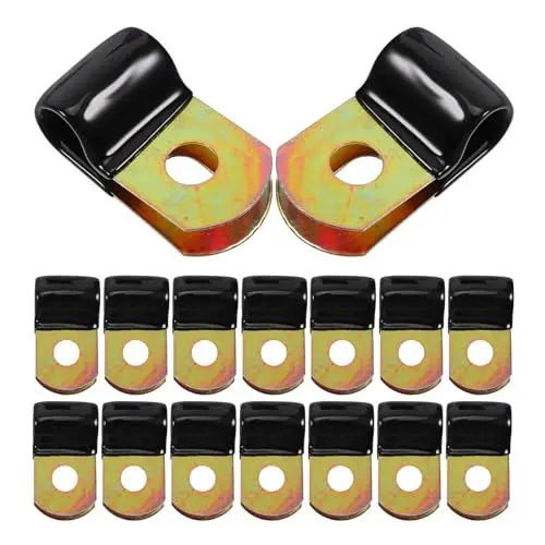 Produktbild: UKCOCO 50 Stück Kabelklemmen Kabelklemmen Wandkabelklemmen Kabelmanagement Kabelklemmen Praktische Kabelklemmen