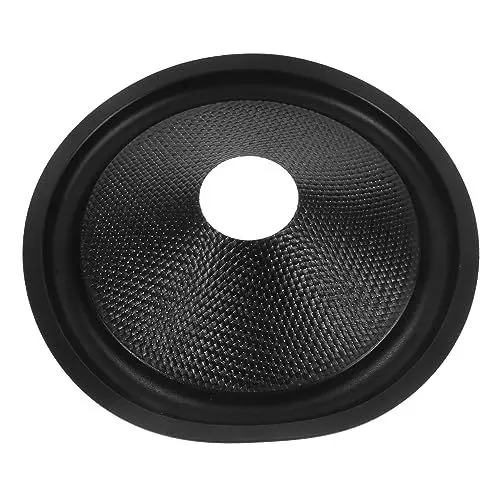 Produktbild: UKCOCO 5 Lautsprecherkegel Ersatzlautsprecher Woofer Lautsprecherkonus Ersetzen Doss-Lautsprecher Ersatz-4-zoll-subwoofer- Ultradünner Aluminium-drahtrost Bass Trommelpapier
