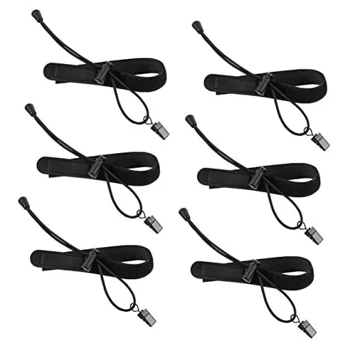 Produktbild: UKCOCO 6St Hintergrund Stoffclip fotoapparat fotozubehör zubehör Fotografie Hintergrundhalterung für Fotostudio Fotografie zubehör Kulissenklammern Hintergrundclips Fotoclip Abs Black