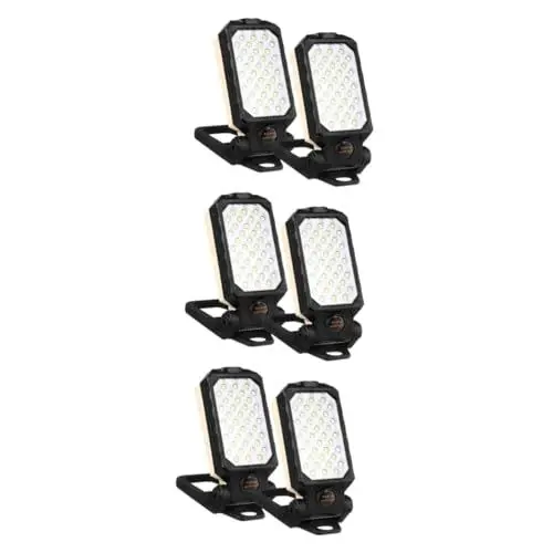 Produktbild: UKCOCO 6 Stk Arbeitslampe Kolbenarbeitslicht Studiolicht Geführtes Lagerlicht Flexibel Hängendes Arbeitslicht Tragbares Arbeitslicht Led-campinglaterne Notlicht Plastik Maiskolben Nachts