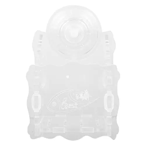 Produktbild: UKCOCO Aquarienpflanzentopf Wasserpflanzen Aquarium Aquarium Wasser Pflanzen- Aquarium Pflanzen Tasse Acryl Aquarium Pflanzen Anbau Regal mit Saugnapf für Aquarium Aquarium