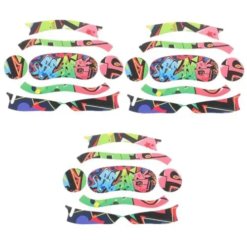 Produktbild: UKCOCO Brillenzubehör 3 Blätter Pico 4 Aufkleber Kopfhörer Zubehör Schutzfilm Regler 3D VR-Brille PVC Zubehör Für Vr-Brillen