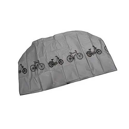 Produktbild: UKCOCO Fahrrad Protektor bike protect Regenschutz Fahrrad Abdeckplane Fahrrad Fahrradüberzug Fahrrad Schutzplane Schutzhaube Fahrrad Abdeckung für Fahrradschutz Outdoor-Fahrradschutz Grey