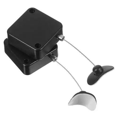 Produktbild: UKCOCO Fernbedienungshalter 2 Stück Fernbedienungs-Tether-Teleskop-Sicherheitskabel Sicherheitskabel-Leine-Schloss Anti-Handy-Halter