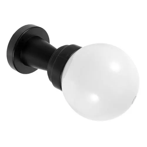 Produktbild: UKCOCO Gartenzaun Lichter Laternenmast Landschaftsbeleuchtung Led-wandleuchte Außenwandleuchte Moderne Globusleuchte Wasserdichte Terrassenlampe Lampenschirm Draussen Wandbolzen Stk