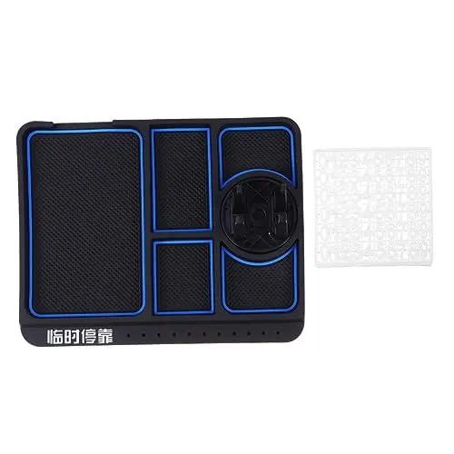 Produktbild: UKCOCO Kfz-handyhalter Tablet-Halter Platzierpad Für Fahrzeuge Klappbarer Telefonständer Universelle rutschfeste Armaturenbrettmatte Auto Klebriger Anti-pad Autohalterung Polster Wagen