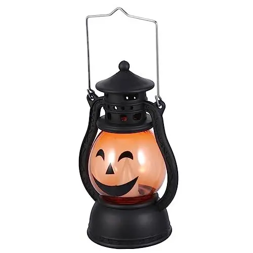 Produktbild: UKCOCO Licht Für Halloween Halloween-dekorlicht Halloween-kürbislichter Beleuchten Sie Halloween-spielzeug Kürbis Anzünden Tragbare Halloween-lampen Halloween-dekoration Kerosin Led