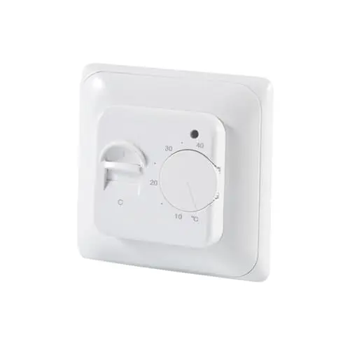 Produktbild: UKCOCO Elektronischer Fußbodenheizungs Thermostat Mit Externem NTC Sensor Mechanischer Temperaturregler Für Präzise Temperaturkontrolle Wohnräumen Ideal Für Elektrische