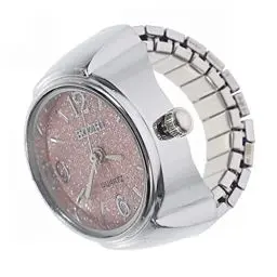 Produktbild: UKCOCO Ringuhren Ringuhr Vintage-Ringe Für Herren Vintage-Uhren Für Herren Damen-Digitaluhren Ziffern Fingeruhr Elastische Ringuhr Modische Uhren Für Damen Modische Quarzuhr Mattierter