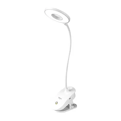 Produktbild: UKCOCO Schreibtischlampe mit Klemme Touch Energieeffizient Geringe Wärmeentwicklung Zum Lesen Schreiben Studieren Werkstatt