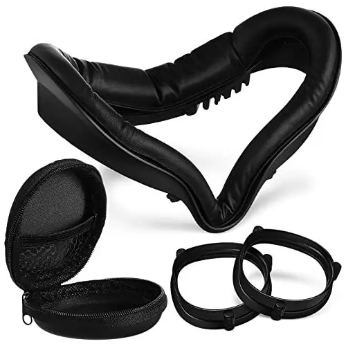 Produktbild: UKCOCO Vr Facial Interface & Face Cushion Compatible with Oculus 2 with Lens Anti-Scratch Ring Glasses Spacer, Sweat-Proof Cover Compatible with Oculus 2