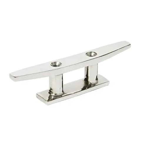 Produktbild: UKCOCO Zubehör 5 Angelboot-Zubehör Metall-Baseballklampen Metall-Clipboard-Schiene Offene Basis Dock-Klampe Bootszubehör Marineboot Seilhalter Gfk-Poller Metallkabelbolzen Silber Klampe