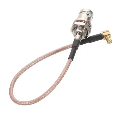 Produktbild: UKCOCO 15cm Bnc Zum Adapterkabel Rechtwinkliger Koaxial Zopf Rg174 50 Ohm