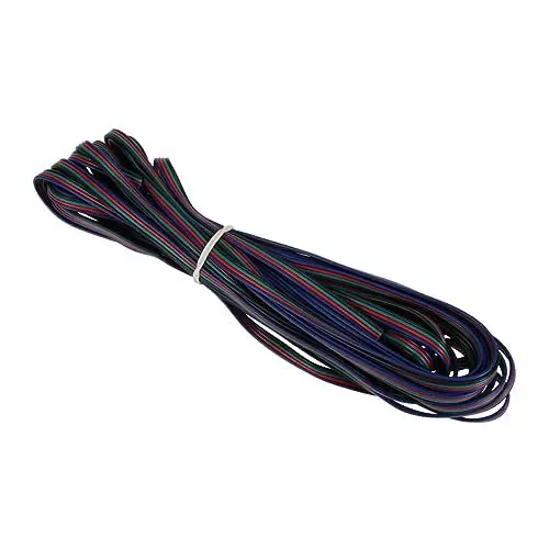 Produktbild: UKCOCO RGB-lichtstreifen-verlängerungskabel 4-adrig 10 M 22 Awg-Kabel Für -lichtstreifen