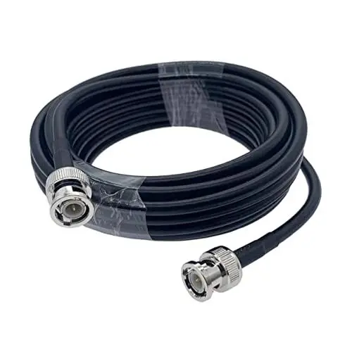 Produktbild: UKCOCO öffentliche bnc-leitung koaxkabel coaxial cable bnc kamerakabel rg58 kabel Catv-Kabel BNC-Stecker-zu-Stecker-Kabel rg58 bnc kabel koaxial männlicher Kopf Verlängerungskabel Kupfer