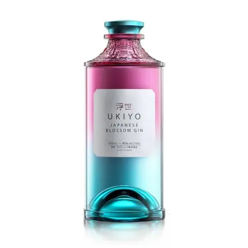 Produktbild: Ukiyo Japanese Blossom Gin 0,7l.