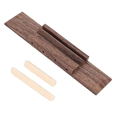 Produktbild: Ukulele Palisander Brücke Kunststoff Nuss Sattel Banjo Ukulele Teile Instrumentenreparatur Zubehör für 4 Saiten Ukulele DIY