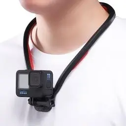 Produktbild: ULANZI Magnetische Hals Halterung für Action Kamera Halterung Mit Multi-Winkel Einstellbar,Halshalterung Mit Schnellverschlus, für Insta360 Serie,Osmo Action-Serie