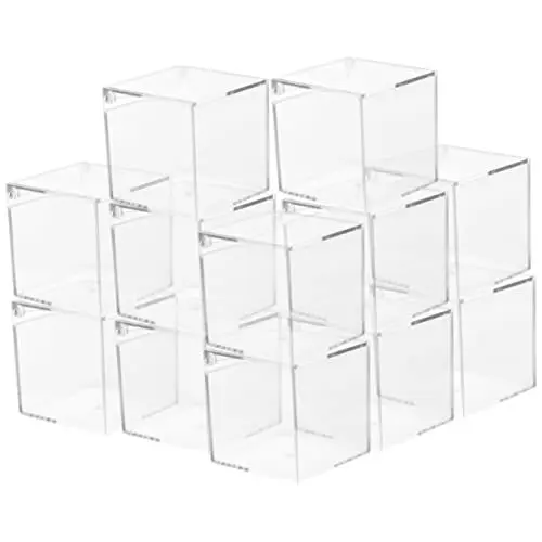 Produktbild: ULDIGI 1satz Kleine Transparente Acrylbox Mit Deckel Aufbewahrungsbox Für Schmuck Süßigkeiten Und Kleine Gegenstände Tragbar Und Vielseitig Einsetzbar