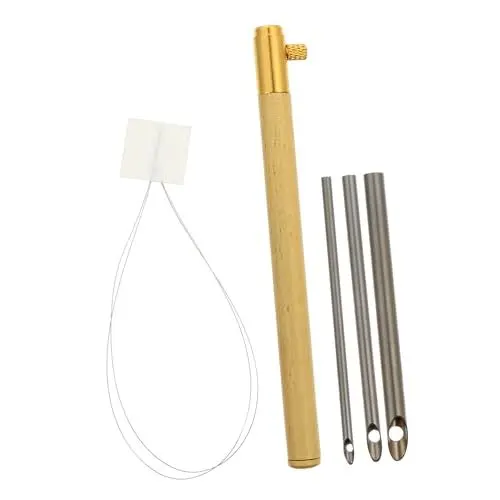 Produktbild: ULDIGI Punch Needle Satz Stickstift Mit Einfädler Nadeleinfädler Für Näharbeiten Und Stickereien Werkzeug Zum Leicht Einfädeln