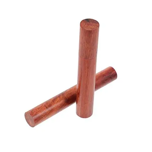 Produktbild: ULDIGI 2St Räucherstäbchen räucherwerkzeug räucherkiste Holzröhre Holzbehälter für Duftstäbchen Wohnkultur Weihrauchrohr Exquisite Weihrauchröhre natürliches Räucherrohr Rosenholz