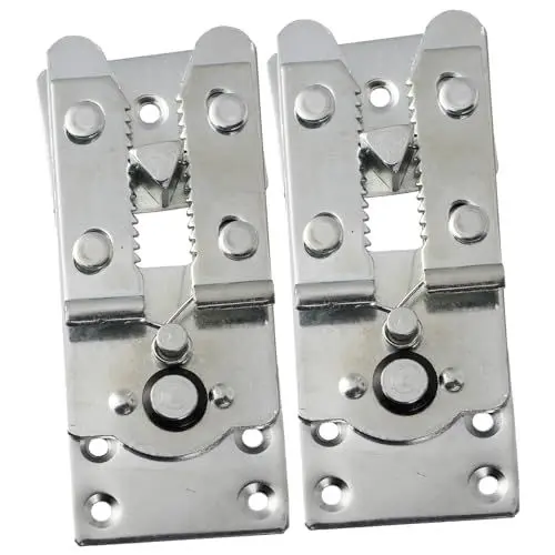 Produktbild: ULDIGI 2 STK Verbinder Modulare Sofaständer Verbindungselemente Für Sofas Sofa-verbindungsteile Sofagarnitur-Clips Verriegelung des Mobilen Anschlusses Steckerhalter Eisen Silver