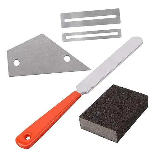 Produktbild: ULDIGI Gitarren-griffbrett-kit Gitarrenbauer-werkzeuge Krönungsdatei Rocker Guards Schleifblock