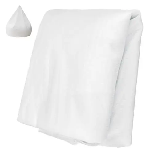 Produktbild: ULDIGI Sitzsack-innenbezug Für Faule Sofas Ersatzhülle Ohne Füllstoff 100 X 120 cm Weißes Netzgewebe