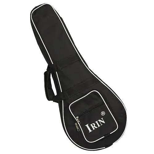Produktbild: ULDIGI Mandolin Tasche Mandolin Instrumententasche Behälter für Mandoline gitarre tragetasche Mandolinenkoffer für Mandoline Mandolinenhalter Oxford-Stoff Black