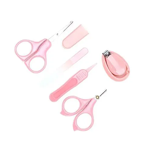 Produktbild: ULDIGI Baby-Nagelknipser-Set 5-teilig Sicherheitsschere Feile Nagelschneidewerkzeuge