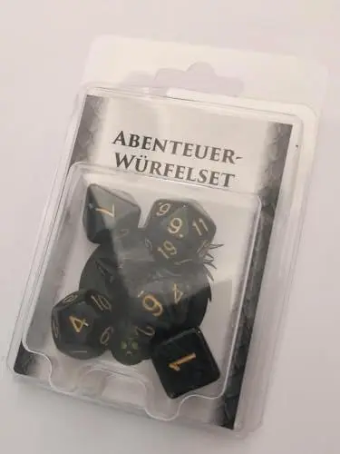 Produktbild: Ulisses Würfelset - Abenteueredition (Ulisses Spiele Rollenspiel Zubehör)
