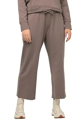 Produktbild: Ulla Popken Damen Culotte Sweat Hosen, Dunkles Taupe, 40W x 32L