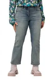 Produktbild: Ulla Popken Damen Mandy Jeans, Blau, 38W x 32L