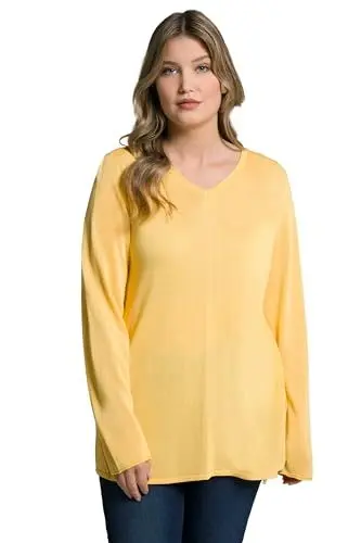 Produktbild: Ulla Popken, Damen, große Größen, Feinstrickpullover