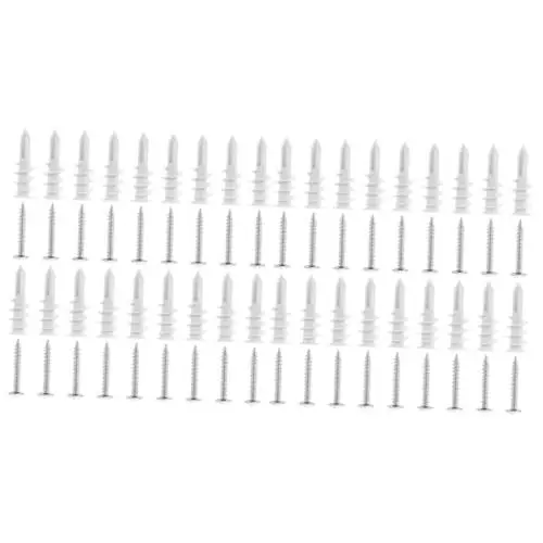 Produktbild: ULTECHNOVO 100 Sets Spiral Expansionsrohr Trockenbauanker Hochleistungs Trockenbauanker Lijadora Para Trockenbau Wandanker Patch Trockenbau Ankerschrauben Trockenbau Aufhänger Schraubanker