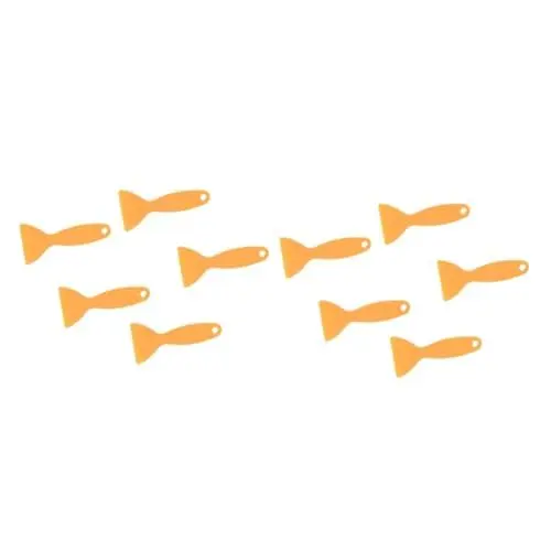 Produktbild: ULTECHNOVO 2 Sets Bastelwerkzeuge Mini-kleberschaber Gelbes Material Gleichmäßiges Auftragen Von Kleber Einfaches Handarbeitswerkzeug Für Heimprojekte 5 Stück X 2