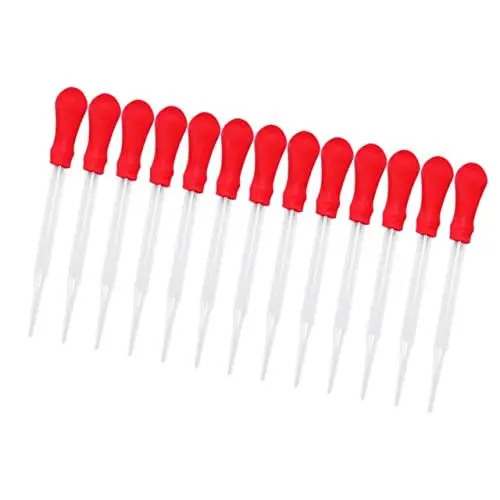 Produktbild: ULTECHNOVO 13 Stück Flüssigkeitspipette Glaspipette Augenpipette Glaspipette Augentropfer Tropfenzähler Medikamentenstrohhalm Tropfen Für Ätherische Öle Medizin Tropfenzähler Für