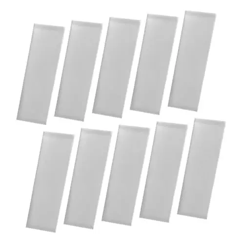 Produktbild: ULTECHNOVO 1 Satz Reine Zinkflocken Zinkstreifen Für Fruchtbatterie-experiment Zinkanode Elektrodenstreifen Zum Galvanisieren Zink Platte Galvanische Streifen Nickelanode Silver 10st