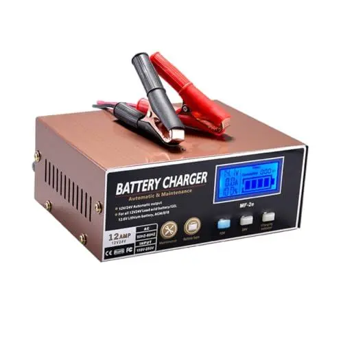 Produktbild: ULTECHNOVO 1 Satz Reparatur Von Impulsbatterien Akkuladegerät Für Motorräder Auto Batterie Ladegerät Autobatteriepfleger Ladegerät Für Autobatterien 24-v-batterieladegerät Autozubehör Kupfer